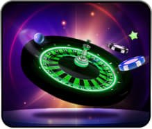 Pengguna membaca bonus lewat ponsel